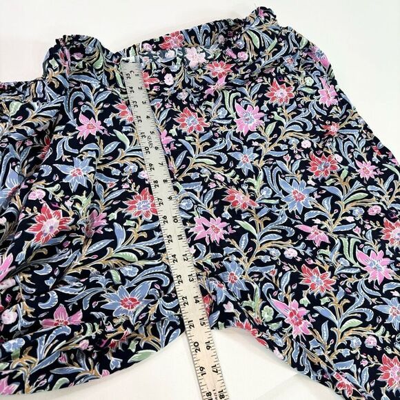 Dash Pants Womens 3X Floral Print Mid-Rise Wide-Leg Floral Bloomcore Flowy - Picture 5 of 9